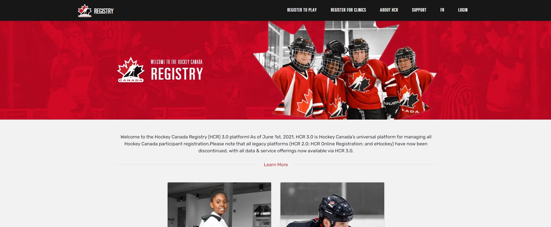 HOW DO I CREATE AN ACCOUNT IN THE HOCKEY CANADA REGISTRY?